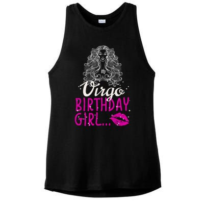 Virgo Birthday Gift Ladies PosiCharge Tri-Blend Wicking Tank