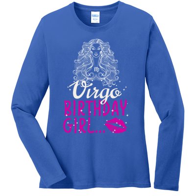 Virgo Birthday Gift Ladies Long Sleeve Shirt