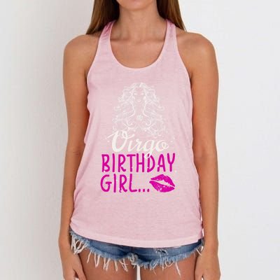 Virgo Birthday Gift Women's Knotted Racerback Tank