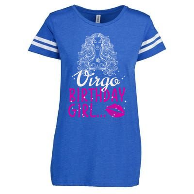 Virgo Birthday Gift Enza Ladies Jersey Football T-Shirt