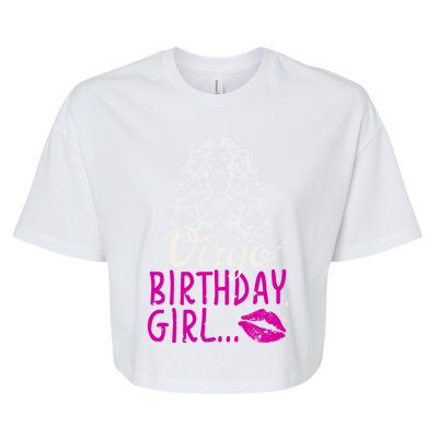 Virgo Birthday Gift Bella+Canvas Jersey Crop Tee