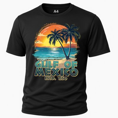Vintage Beach Gulf Of Mexico Estd 1550 Performance Shirt