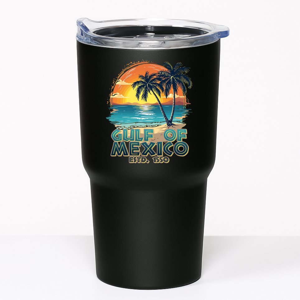 Vintage Beach Gulf Of Mexico Estd 1550 Tumbler