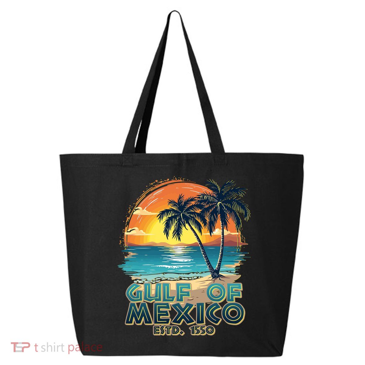 Vintage Beach Gulf Of Mexico Estd 1550 25L Jumbo Tote