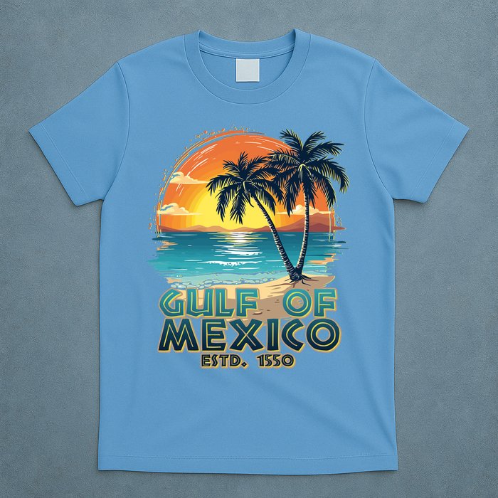 Vintage Beach Gulf Of Mexico Estd 1550 T-Shirt
