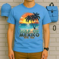 Vintage Beach Gulf Of Mexico Estd 1550 T-Shirt