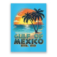 Vintage Beach Gulf Of Mexico Estd 1550 Poster