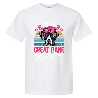 Vintage Best Great Dane Mom Ever Funny Gift Garment-Dyed Heavyweight T-Shirt