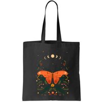 Vintage Boho Garden Moon Moth Bag