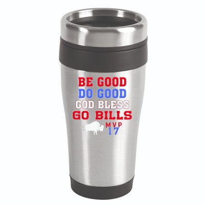 Vintage Be Good Do Good God Bless Go Bill 16oz Travel Tumbler