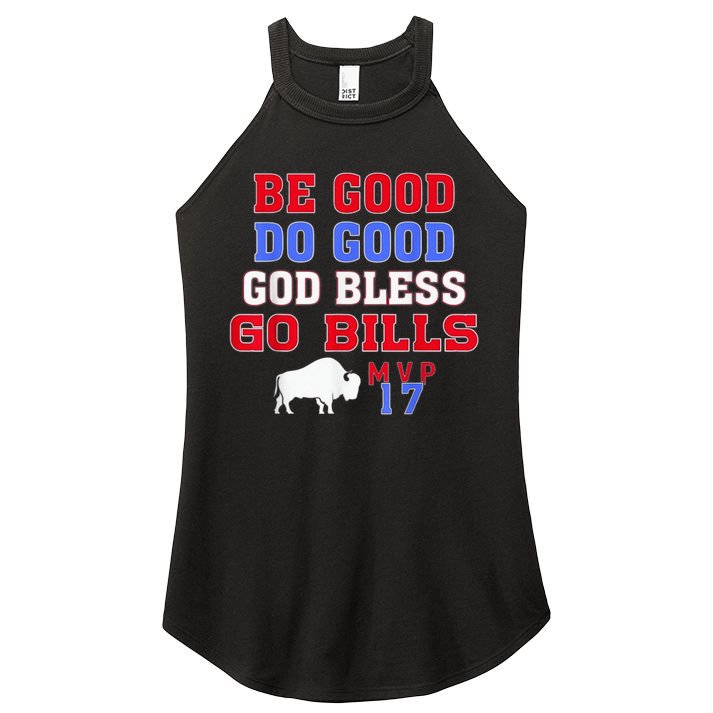 Vintage Be Good Do Good God Bless Go Bill Women's Perfect Tri Rocker Tank