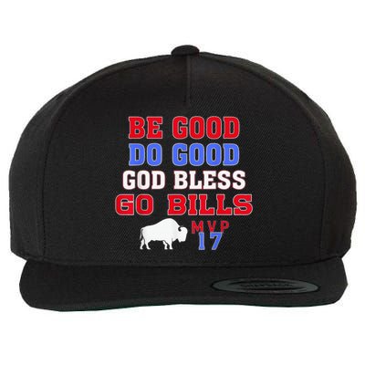 Vintage Be Good Do Good God Bless Go Bill Wool Snapback Cap
