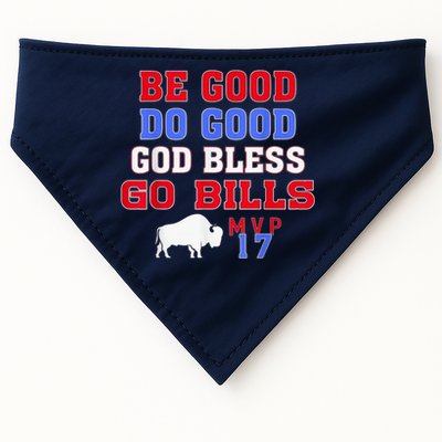 Vintage Be Good Do Good God Bless Go Bill USA-Made Doggie Bandana