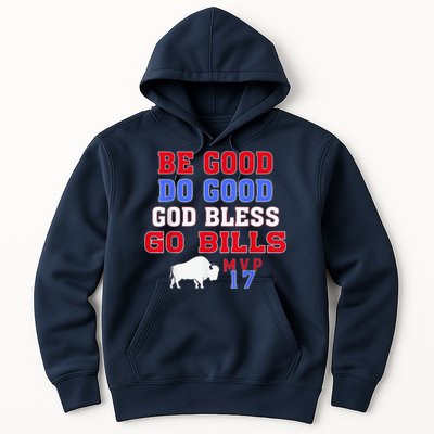 Vintage Be Good Do Good God Bless Go Bill Hoodie