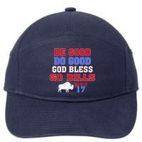 Vintage Be Good Do Good God Bless Go Bill 7-Panel Snapback Hat