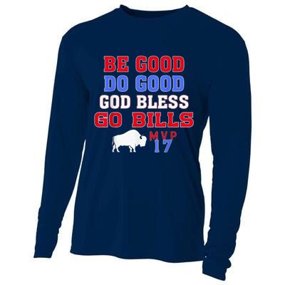 Vintage Be Good Do Good God Bless Go Bill Cooling Performance Long Sleeve Crew