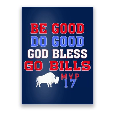 Vintage Be Good Do Good God Bless Go Bill Poster