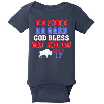 Vintage Be Good Do Good God Bless Go Bill Baby Bodysuit