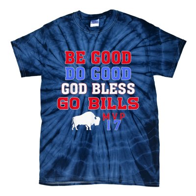 Vintage Be Good Do Good God Bless Go Bill Tie-Dye T-Shirt