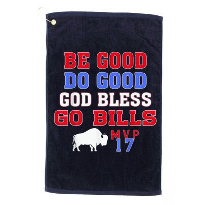 Vintage Be Good Do Good God Bless Go Bill Golf Towel