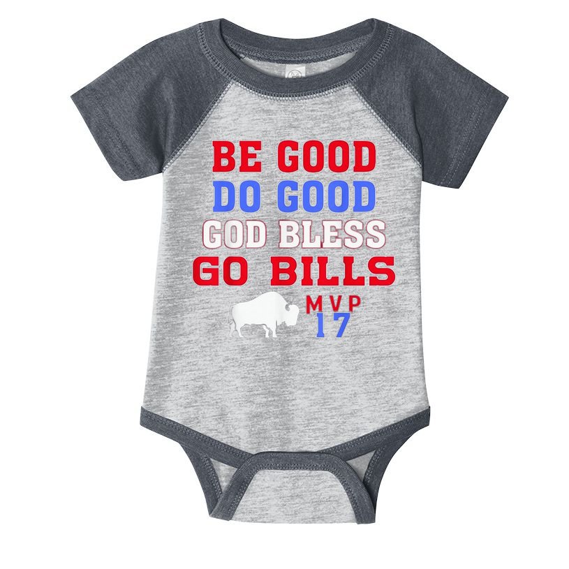 Vintage Be Good Do Good God Bless Go Bill Infant Baby Jersey Bodysuit
