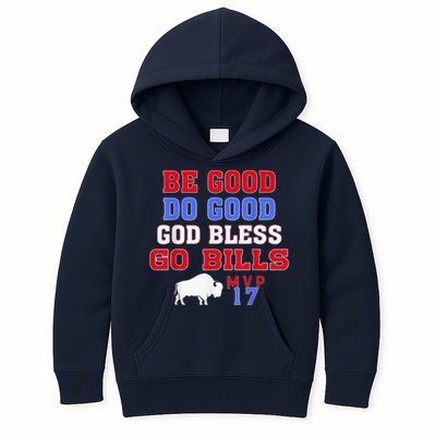 Vintage Be Good Do Good God Bless Go Bill Kids Hoodie