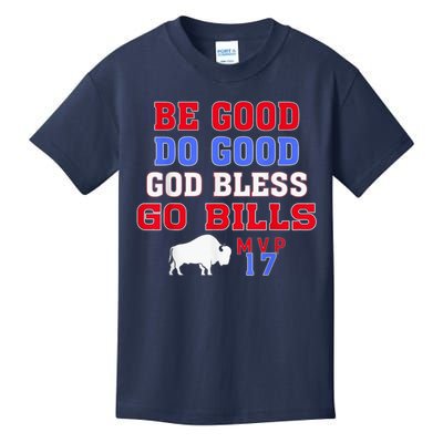 Vintage Be Good Do Good God Bless Go Bill Kids T-Shirt
