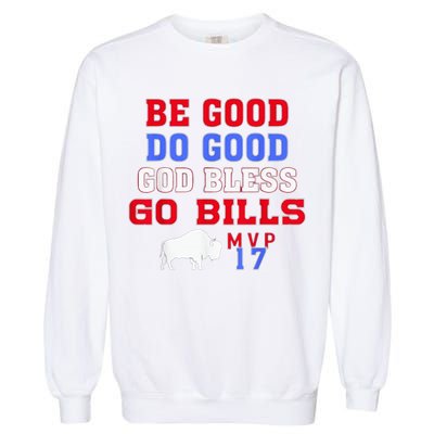 Vintage Be Good Do Good God Bless Go Bill Garment-Dyed Sweatshirt