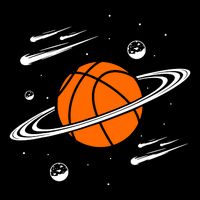 Vintage Basketball Graphic Design Cool Basketball Backpack