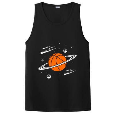 Vintage Basketball Graphic Design Cool Basketball PosiCharge Competitor Tank