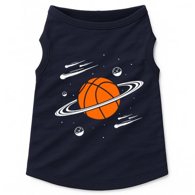 Vintage Basketball Graphic Design Cool Basketball Doggie Tank