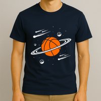 Vintage Basketball Graphic Design Cool Basketball T-Shirt