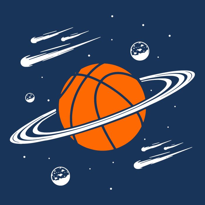 Vintage Basketball Graphic Design Cool Basketball T-Shirt