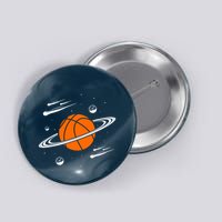 Vintage Basketball Graphic Design Cool Basketball Button