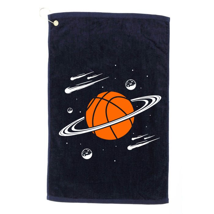 Vintage Basketball Graphic Design Cool Basketball Golf Towel