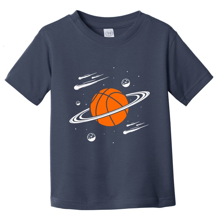 Vintage Basketball Graphic Design Cool Basketball Toddler T-Shirt