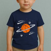 Vintage Basketball Graphic Design Cool Basketball Toddler T-Shirt
