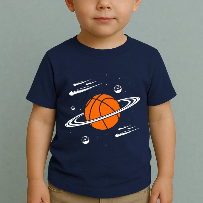 Vintage Basketball Graphic Design Cool Basketball Toddler T-Shirt