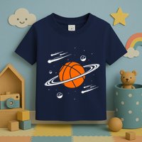 Vintage Basketball Graphic Design Cool Basketball Toddler T-Shirt