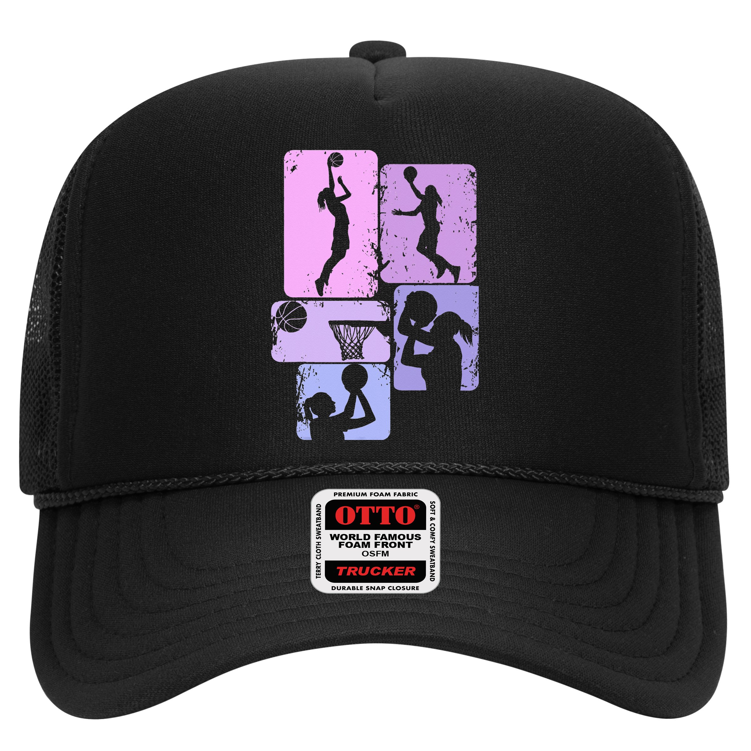 Vintage Basketball Girl Women Hat