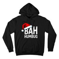 Vintage Bah Humbug Christmas Santa Funny Xmas Party Hoodie