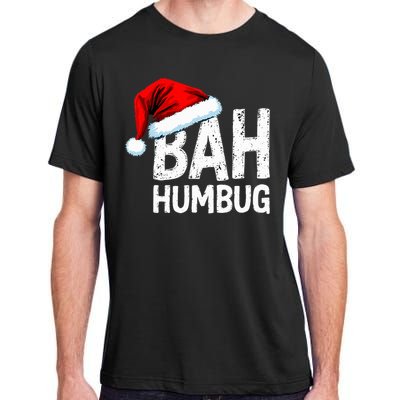 Vintage Bah Humbug Christmas Santa Funny Xmas Party Adult ChromaSoft Performance T-Shirt