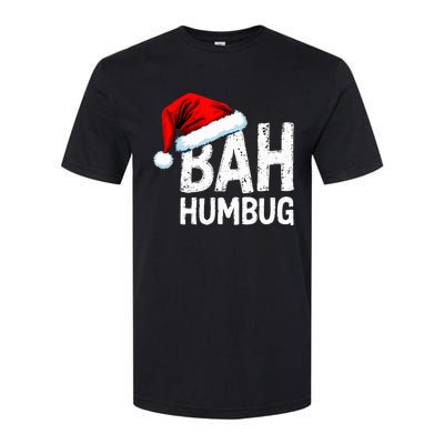 Vintage Bah Humbug Christmas Santa Funny Xmas Party Softstyle CVC T-Shirt