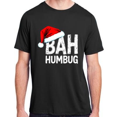 Vintage Bah Humbug Christmas Santa Funny Xmas Party Adult ChromaSoft Performance T-Shirt