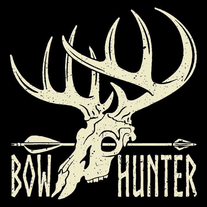 Vintage Bow Hunter American Deer Hunting Archery Bucket Hat