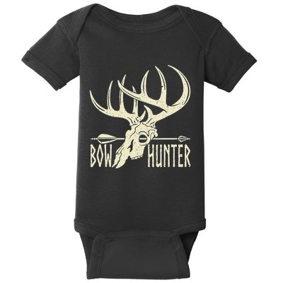 Vintage Bow Hunter American Deer Hunting Archery Baby Bodysuit