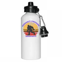 Vintage Bigfoot Hodgkin’s Lymphoma Awareness Aluminum Water Bottle