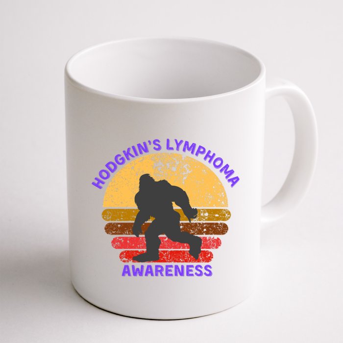 Vintage Bigfoot Hodgkin’s Lymphoma Awareness Coffee Mug