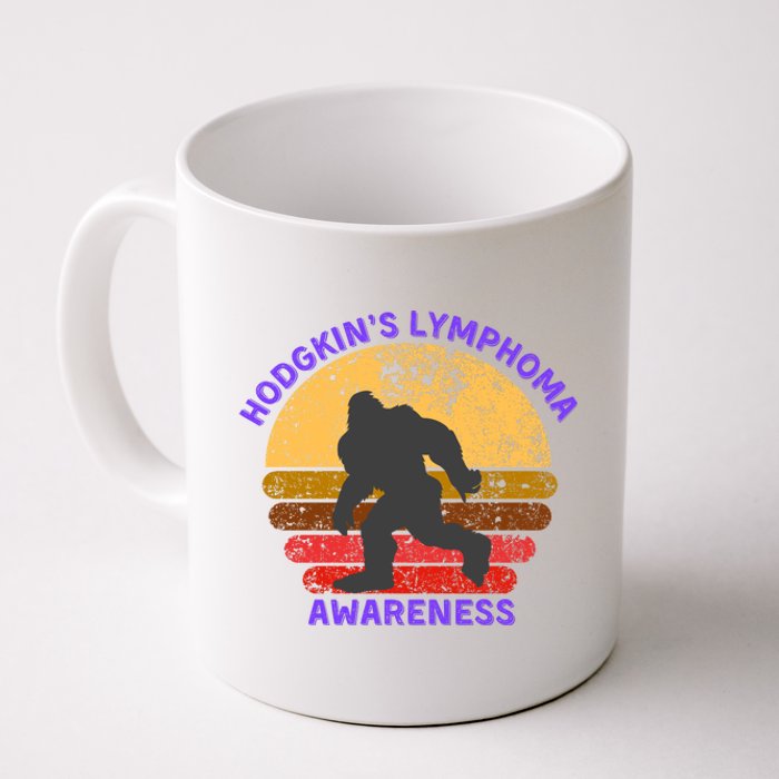 Vintage Bigfoot Hodgkin’s Lymphoma Awareness Coffee Mug