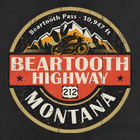 Vintage Beartooth Highway Mountain Hiking Nature Hat